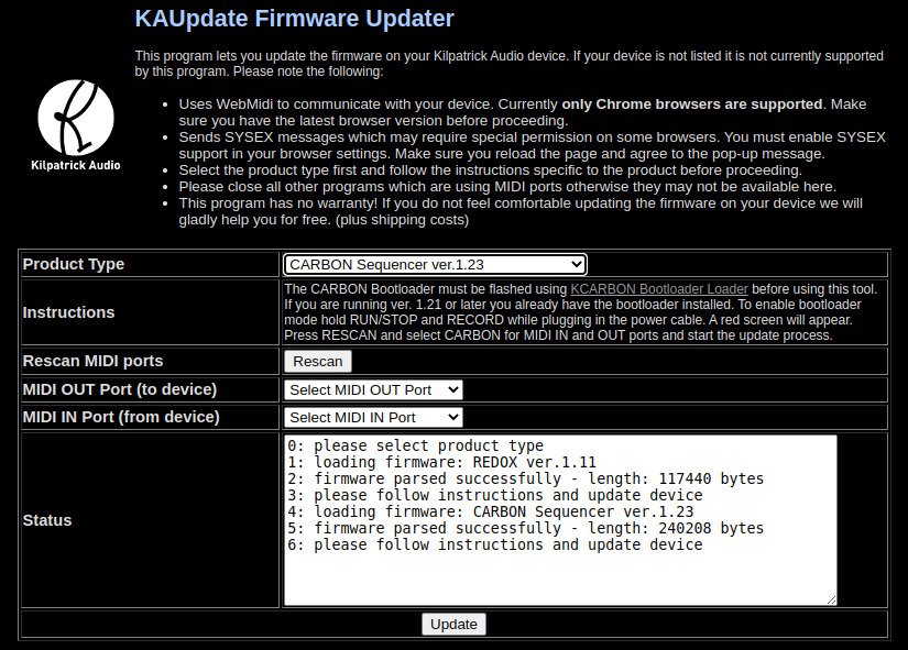 Firmware Updates